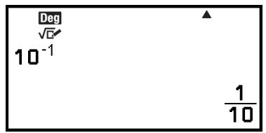 CASIO GRAPH LIGHT - Puisances, racines de puissance et inverses - 6