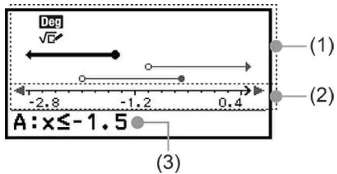 CASIO GRAPH LIGHT - Procedure d'opération générale de Droite grad. - 7