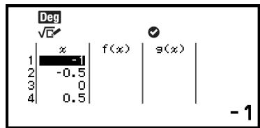 CASIO GRAPH LIGHT - Opération d'échantillon Vérification - 1