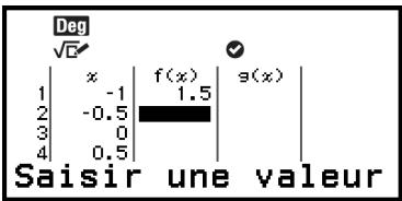 CASIO GRAPH LIGHT - Opération d'échantillon Vérification - 4