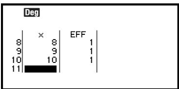 CASIO GRAPH LIGHT - Affichage des résultats de calcul statistique à une variable - 1