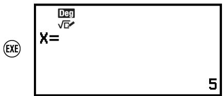 CASIO GRAPH LIGHT - Exemple de calcul - 2