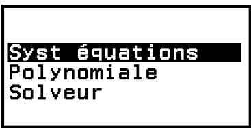 CASIO GRAPH LIGHT - Affichage de la solution des nombres complexes (Racine complexe) - 1