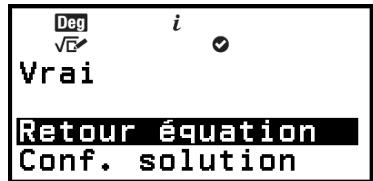 CASIO GRAPH LIGHT - Exemple d'opération Vérification - 5