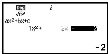 CASIO GRAPH LIGHT - Syst équations - 3