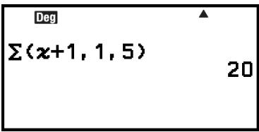 CASIO GRAPH LIGHT - Exemple de calcul de - 2