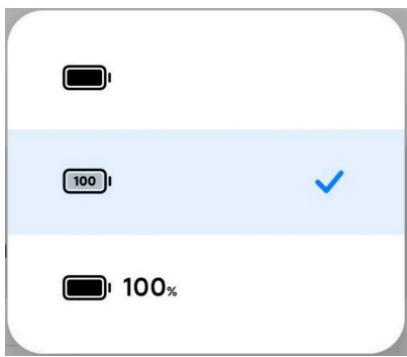 Xiaomi HyperOS - Choisir l'indicateur de batterie - 1