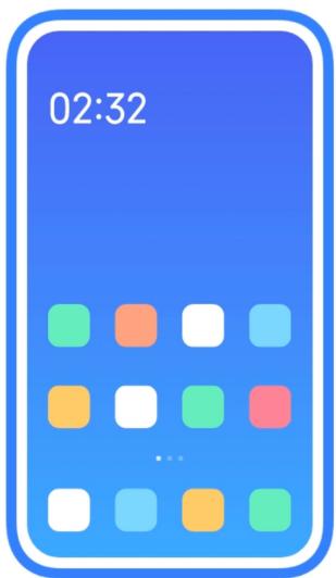 Xiaomi HyperOS - Définir l'affichage des applications sur l'écran d'accueil - 1