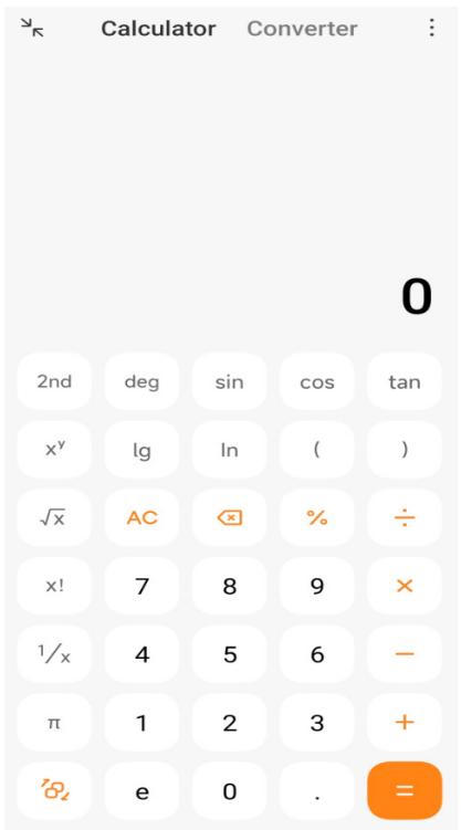 Xiaomi HyperOS - Utiliser la Calculatrice - 2