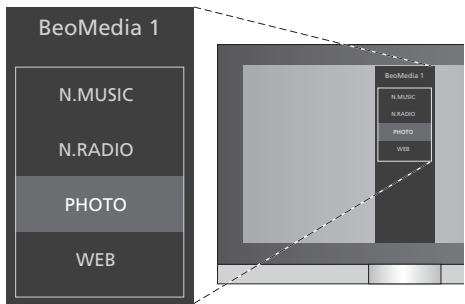 BANG & OLUFSEN BeoMedia 1 - Utilisation de la Beo4 avec le BeoMedia - 4