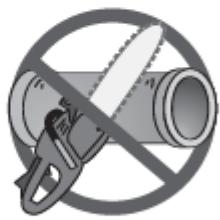 PARKER PCS-5800, PCS-6200 - Travail à la tronçonneuse - 2