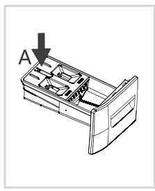 SABA FL814M25BG, FL814M25W - Nettoyage du bac à détergent - 1