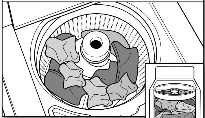 MAYTAG MVWP586GW - Charger les vêtements dans la laveuse - 1