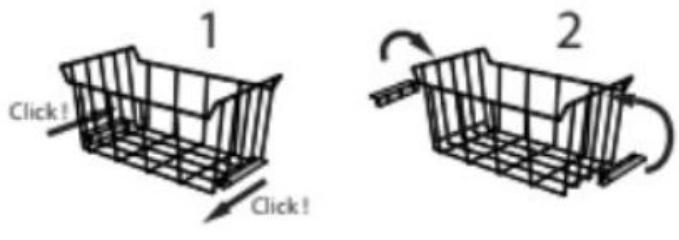 MAYTAG MZC5216LW - Position du panier en haut - 1
