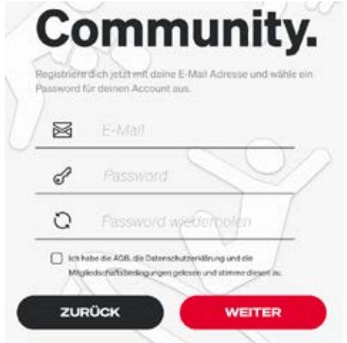 Sportstech sWalk - Ouvrez ou entrez votre Compte SPORTSTECH LIVE. - 1