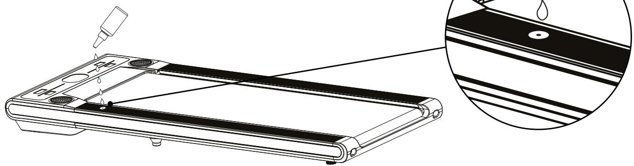 Sportstech sWalk - Rajouter d'huile de silicone - 1