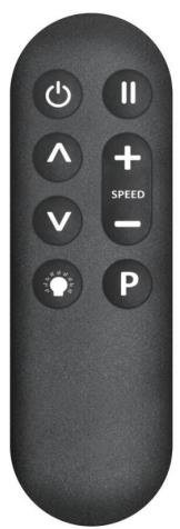 Sportstech sTread Fold Pro - BOUTONS DE FONCTION SUR LA TÉLECOMMANDE - 1