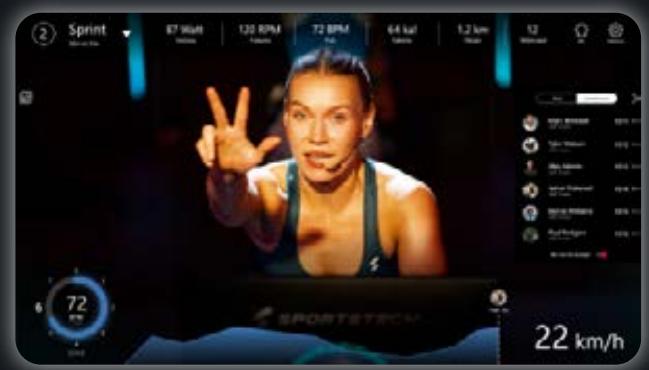 Sportstech F37s - L'application Sportstech LIVE vous offre entre autres: - 1