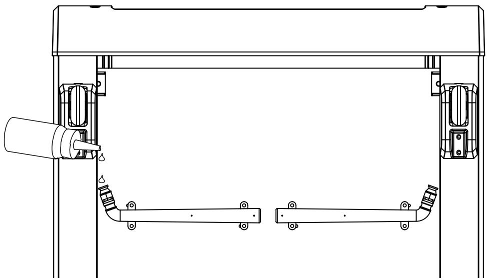 Sportstech sTread Lite - Vérification de la lubricification - 1