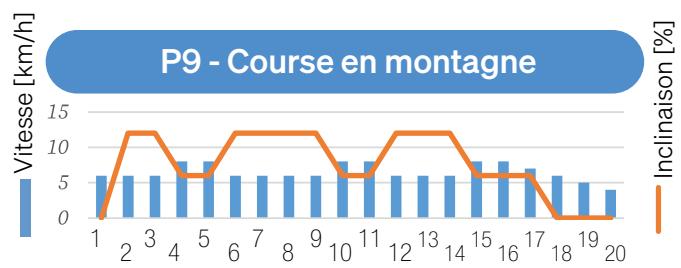Sportstech sTread Lite - MODE PROGRAMME - 10
