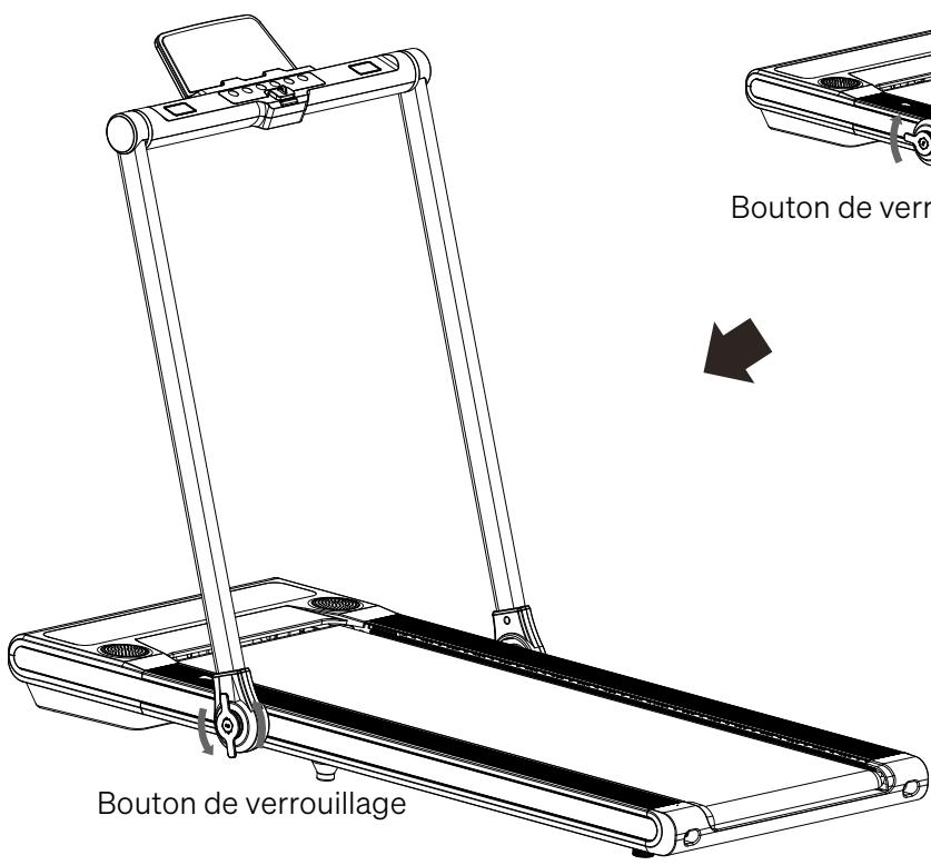 Sportstech sWalk Plus - DÉPLIER/PLIER LA MACHINE - 1