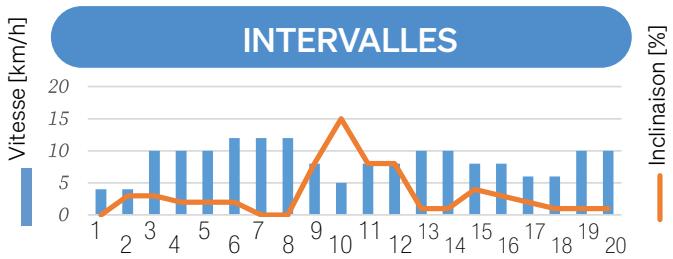 Sportstech F31s - 7.9.4Exécuter l'entrainment - 7