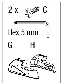 Sportstech F31s - FIXATION DES COUVERCLES INFÉRIEURS - 2