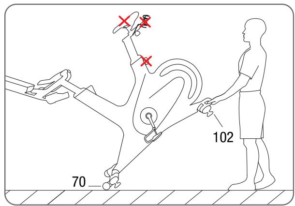 Sportstech sBike - ATTENTION! Possibilité de blessureset dedétérioration du matériel en cas de mauvaise charge, renversement ou chic! - 2