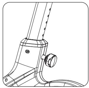 Sportstech sBike - ATTENTION! Possibilité de blessures et de dégats matériels si le tube d'assise est instable! - 1