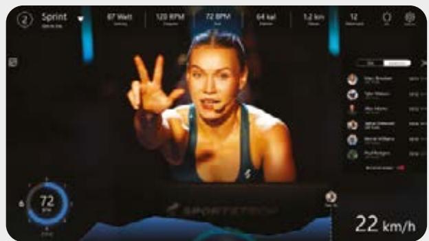 Sportstech AquaElite - SPORTSTECH LIVE APP - 1