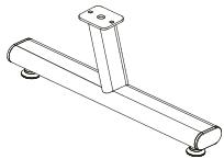 Sportstech PROwer - Installation du stabilisateur du pied avant - 1