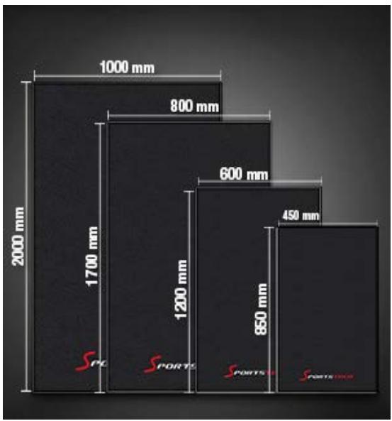 Sportstech WRX1000 - Sportstech tapis de protection 120 - 1
