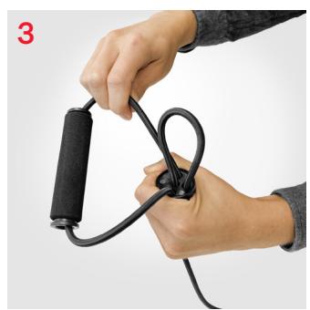 Sportstech VP275 - Raccourcissement des bandes élastiques - 3