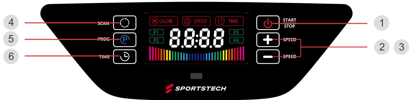 Sportstech VP275 - Contrôle - 2