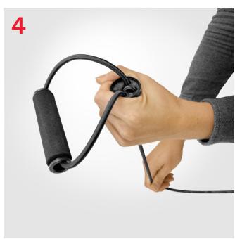 Sportstech VP275 - Raccourcissement des bandes élastiques - 4