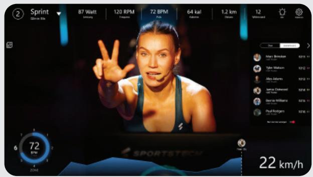 Sportstech VP275 - L'application sportstech LIVE vous offre entre autres : - 1