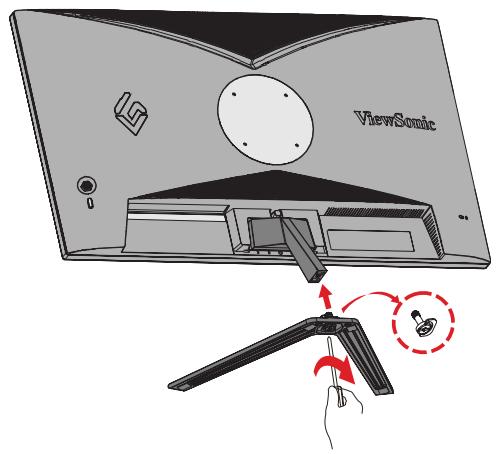 VIEWSONIC VX2766-2K-PRO - Installation du socle - 2