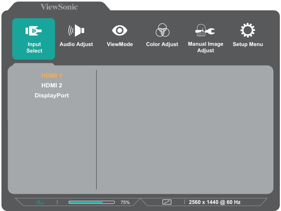 VIEWSONIC VX2766-2K-PRO - Opérations générales - 1