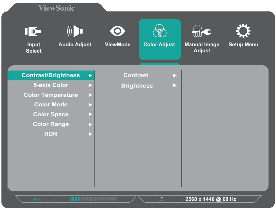 VIEWSONIC VX2766-2K-PRO - Opérations générales - 2
