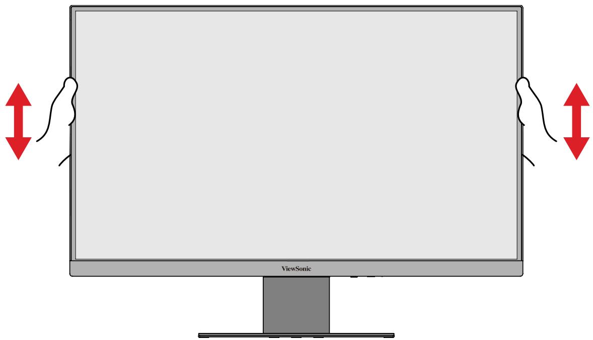 VIEWSONIC VP2788-5K - Réglage de la hauteur - 1