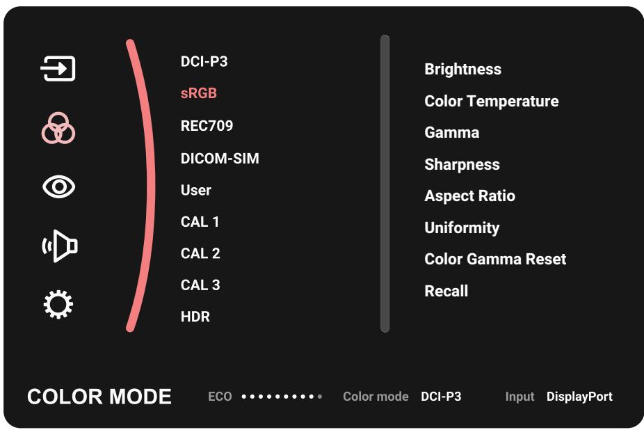 VIEWSONIC VP2788-5K - Color Mode (Mode couleur) - 1