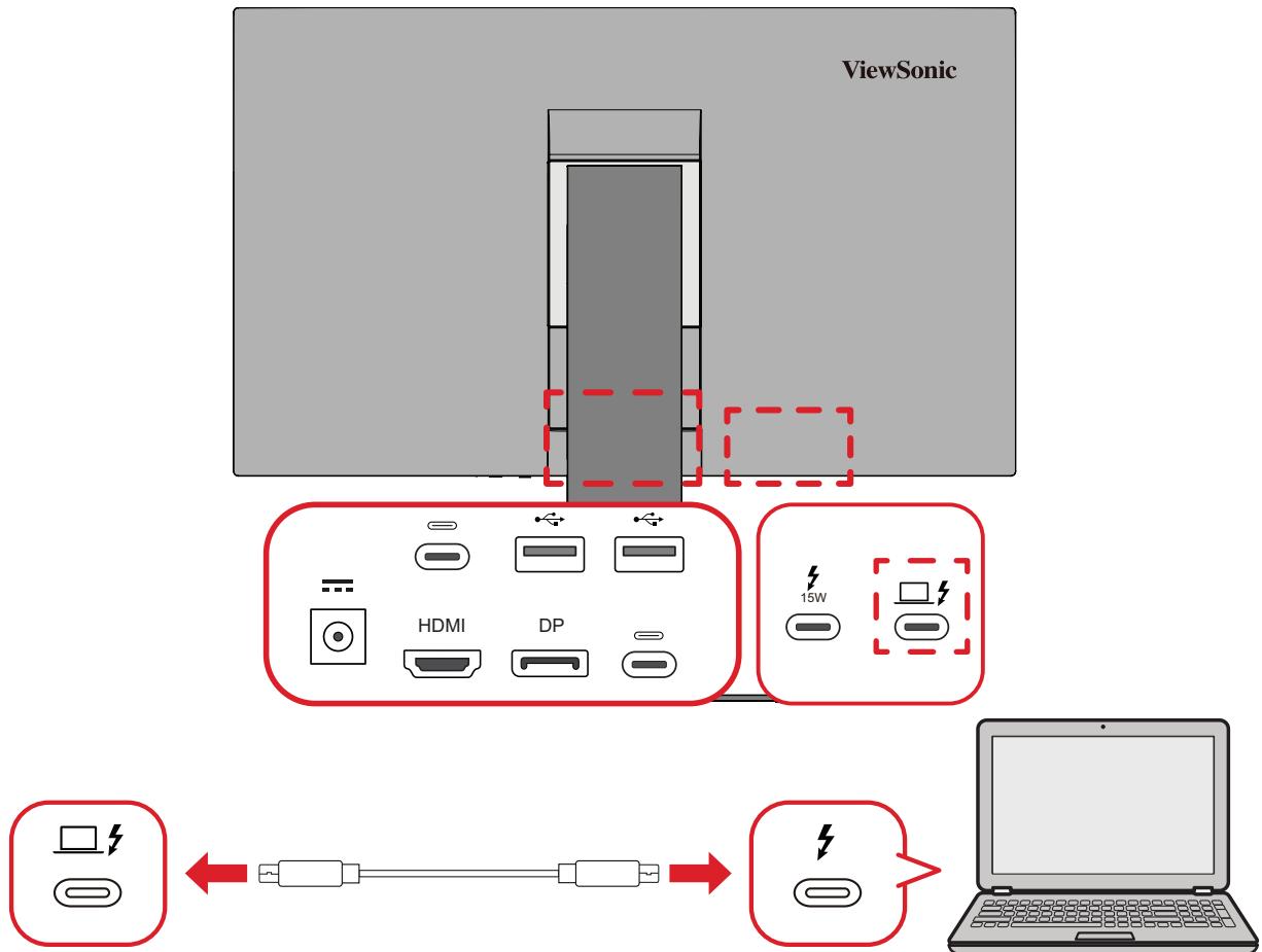 VIEWSONIC VP2788-5K - Thunderbolt - 1