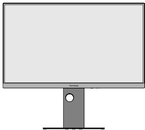VIEWSONIC VP2788-5K - Installation du socle - 4