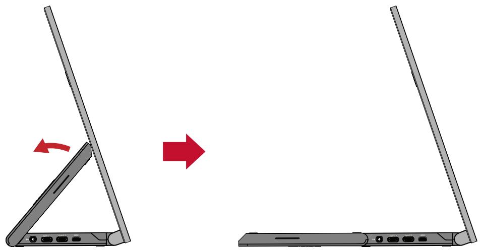 VIEWSONIC VP16-OLED - Réglage de l'orientation de l'écran (pivot du moniteur) - 1