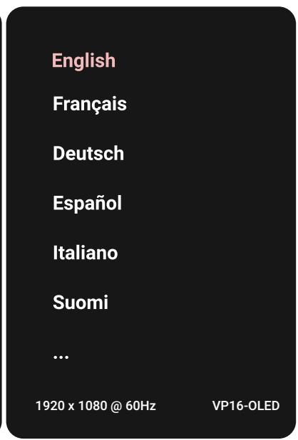 VIEWSONIC VP16-OLED - Setup Menu (Menu d'installation) - 2