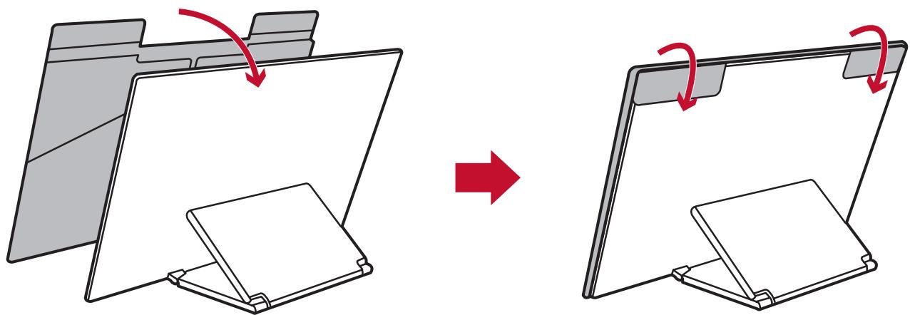VIEWSONIC VP16-OLED - Installation du capot - 1