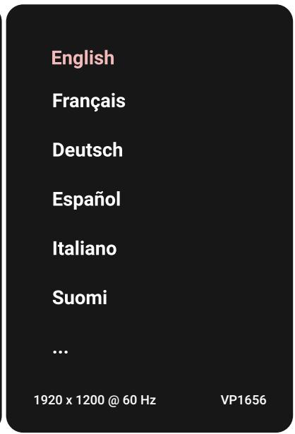VIEWSONIC VP1656 - Setup Menu (Menu d'installation) - 2