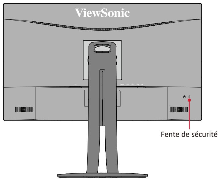 VIEWSONIC VP2456 - Vue de derrière - 1