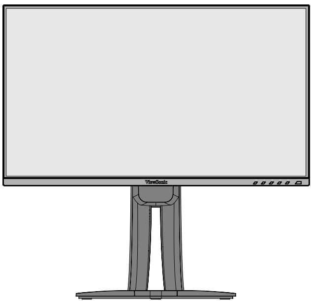 VIEWSONIC VP2456A - Installation du socle - 3