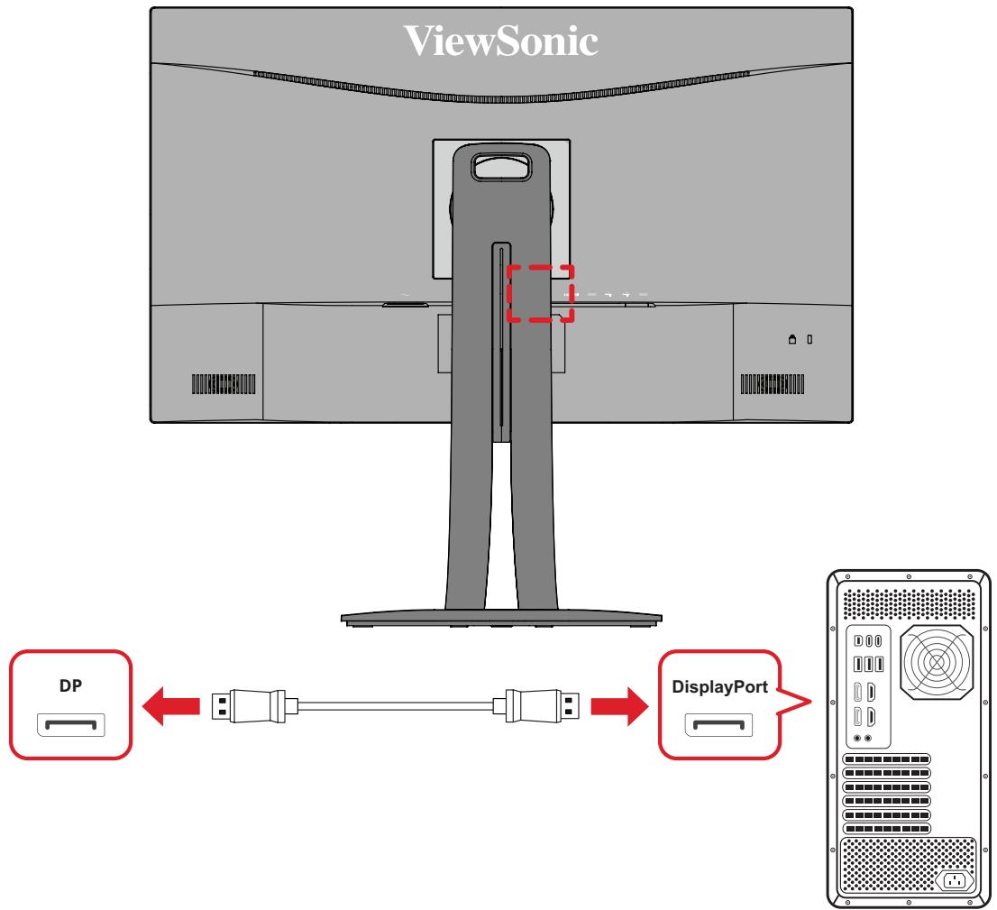 VIEWSONIC VP2456A - DisplayPort - 1